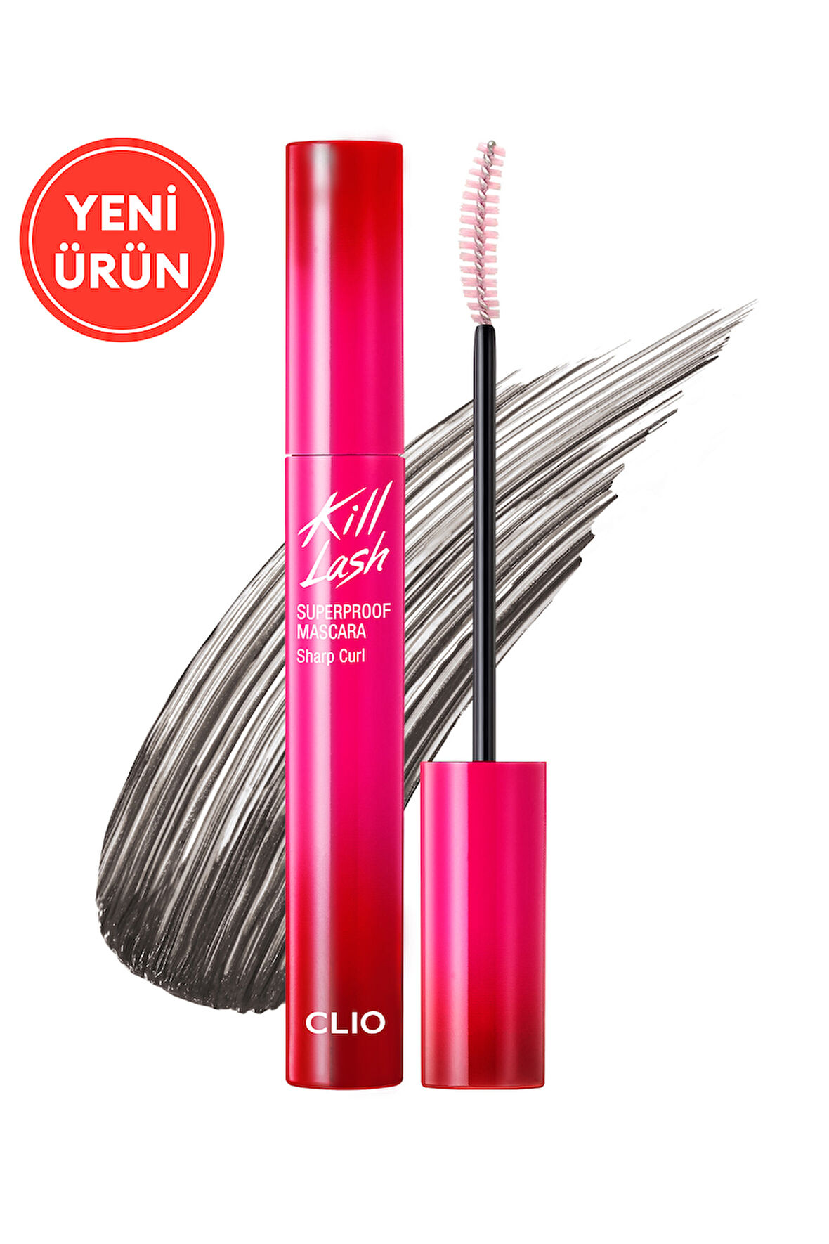 Kalıcı, Kirpikleri Dipten Uca Kıvıran Maskara CLIO Kill Lash Superproof Mascara (010 Sharp Curl)