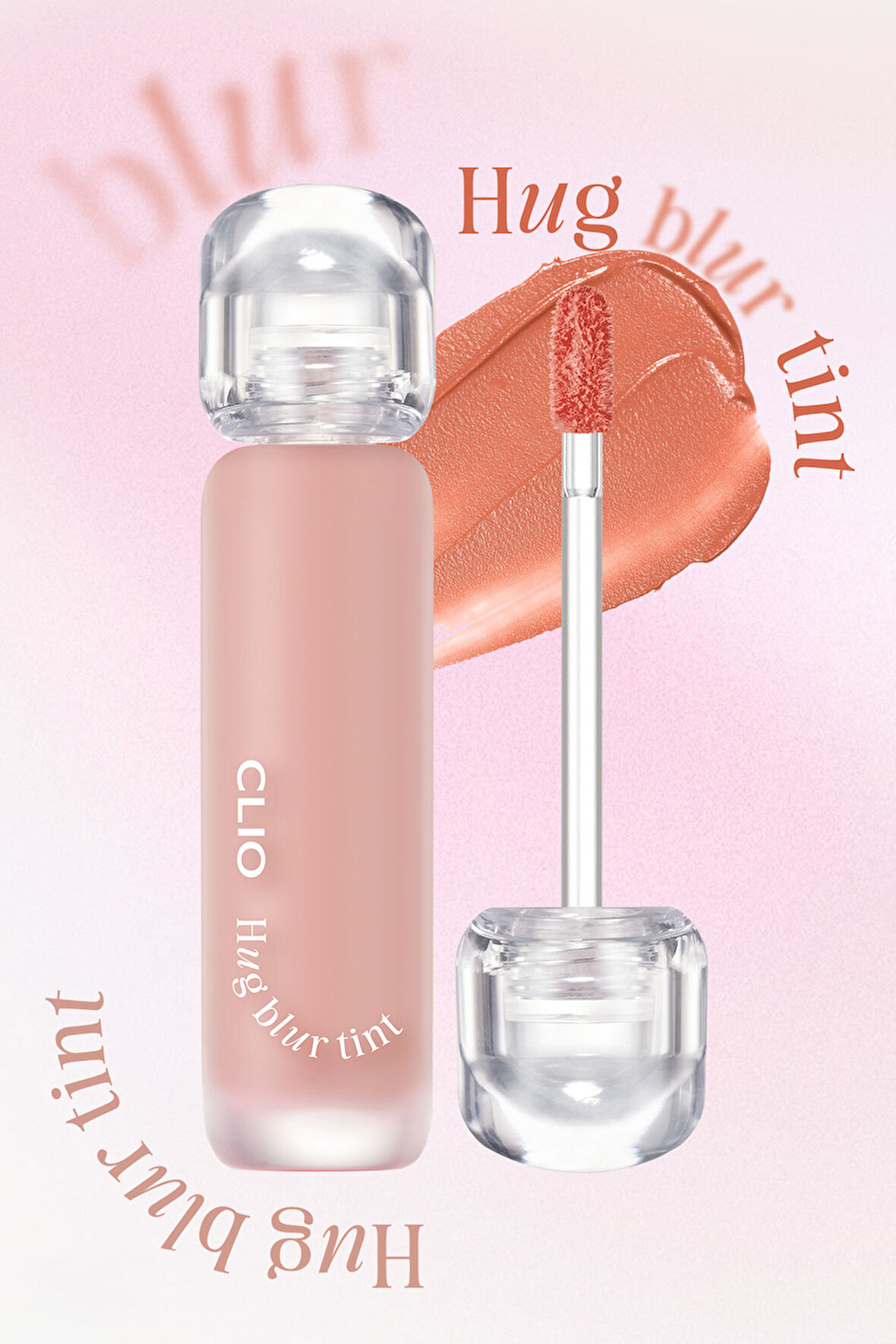 Hafif ve Köpüksü Dokusuyla Pürüzsüz Görünüm Sunan Tint CLIO Hug Blur Tint (002 Coral Pairing)