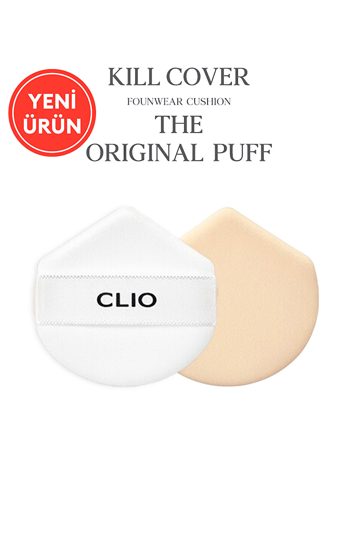 Özel Tasarımlı, Dolgun ve Yumuşak Süngerli Puf CLIO Kill Cover Founwear Cushion The Original Puff