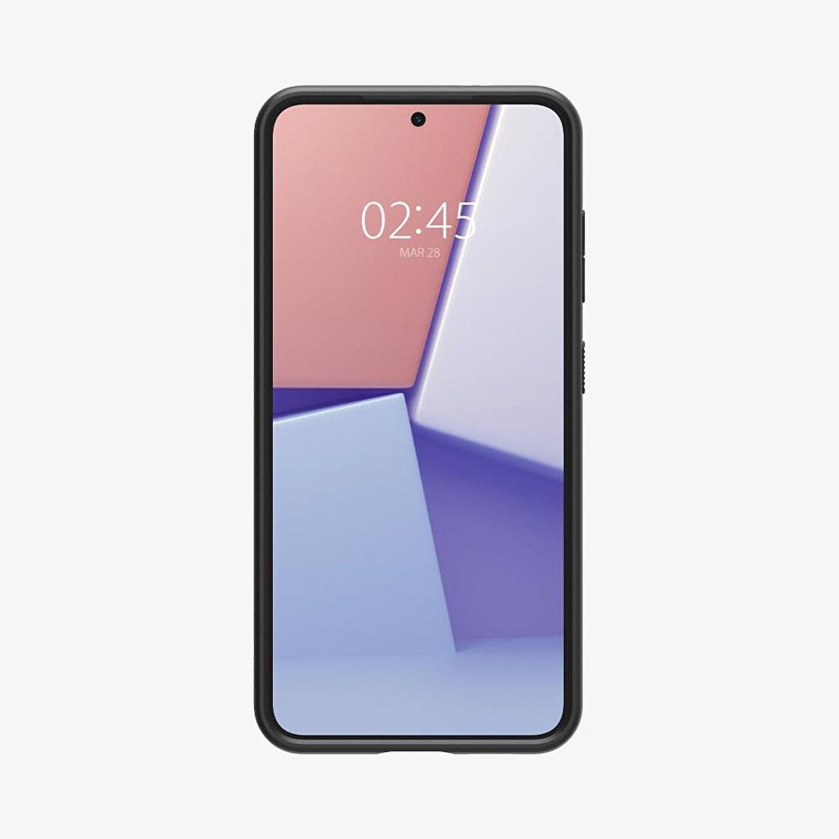 Spigen Galaxy S24 Kılıf Liquid Slot Matte Black