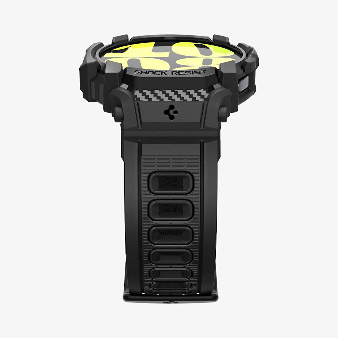 Spigen Galaxy Watch 7 (40mm) Kılıf & Kordon Kayış Rugged Armor Pro