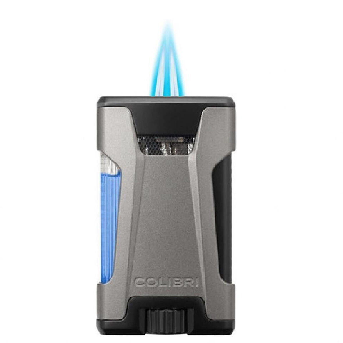 Colibri Rebel Çift Jet Puro Çakmağı Gri