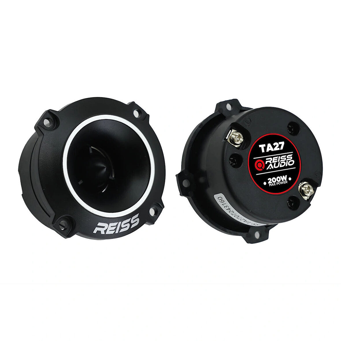 REİSS AUDİO RS-TA27-200W MAX-100W GERÇEK RMS -KALİTELİ PROFESYONEL 7.5 CM DOME TWEETER-2ADET
