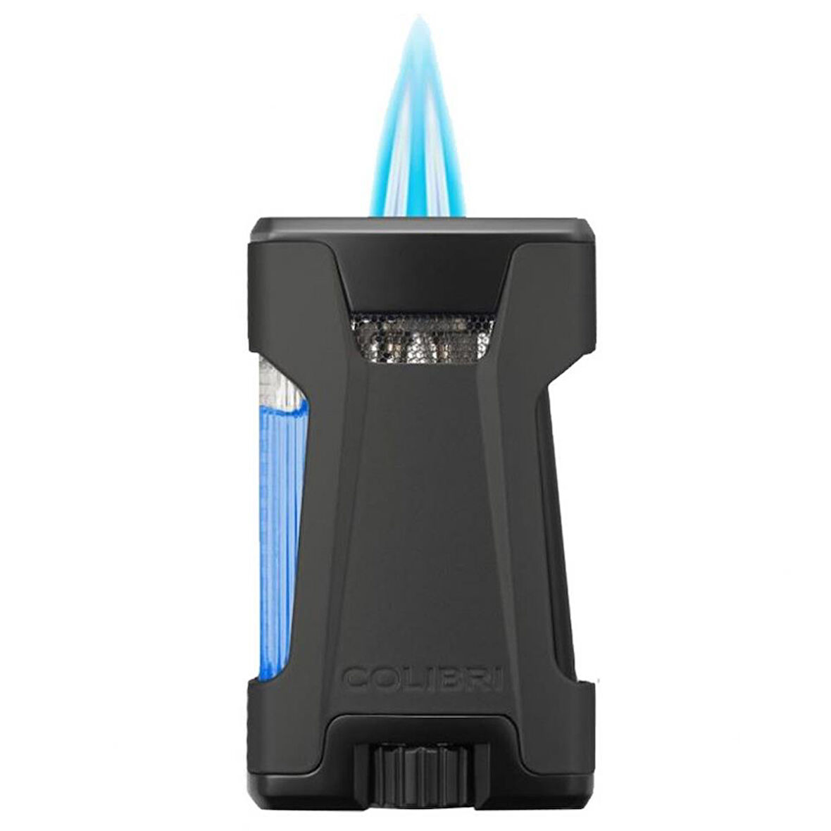 Colibri Rebel Çift Jet Puro Çakmağı Siyah