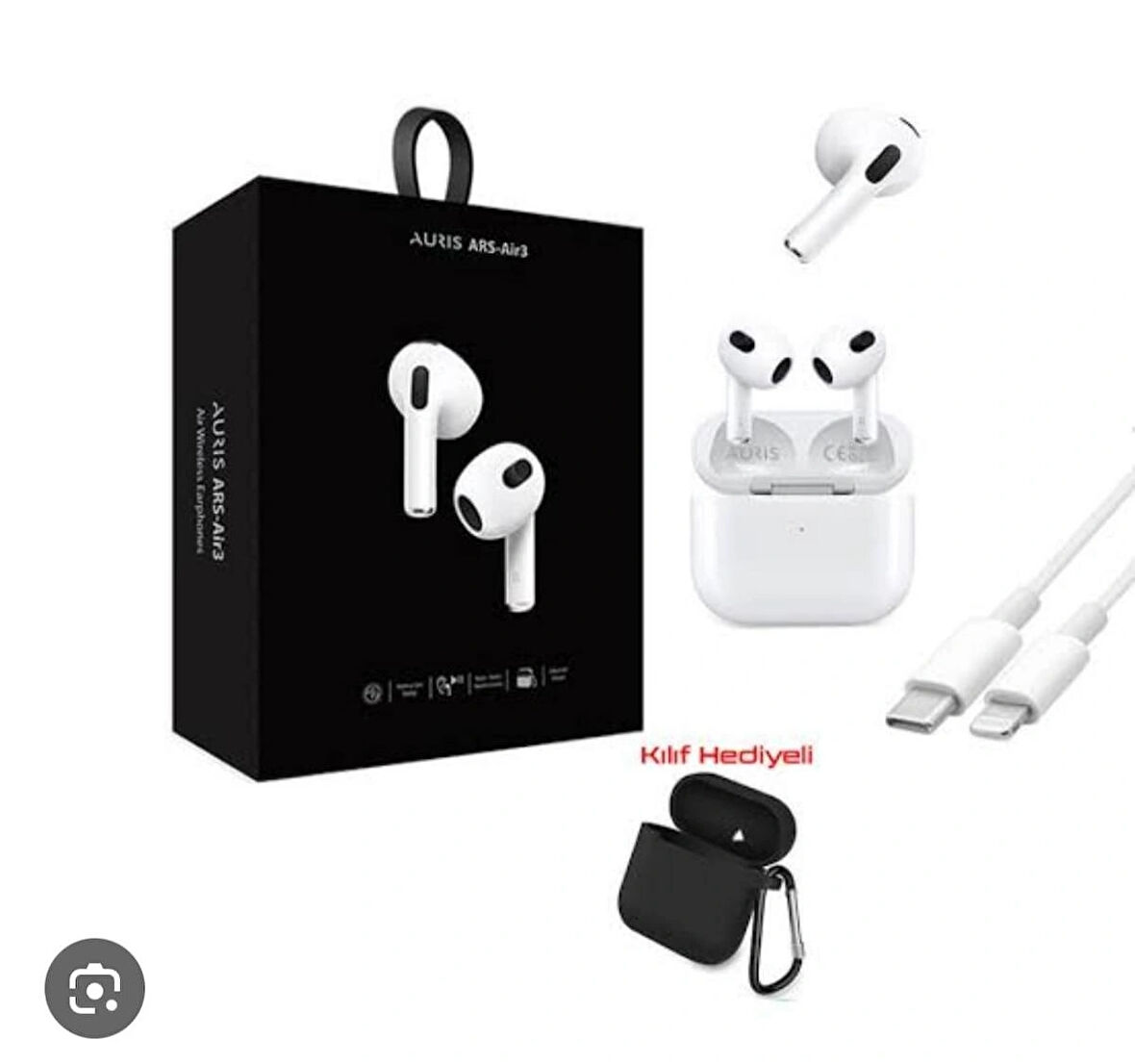 Ars-air3 2.nesil Android Ios Uyumlu Kablosuz Dokunmatik Bluetooth Kulak Içi Kulaklık