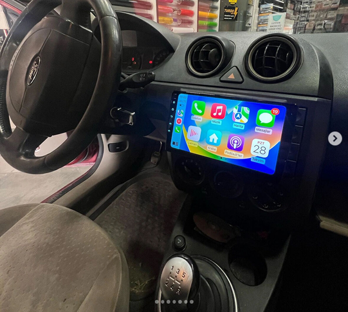 FOR-X FORD FİESTA-FUSİON(2002-2005)-9''ANDROİD GERÇEK 2+32 GB / 4 ÇEKİRDEK 1.6Ghz / WIFI 5.0Ghz / BT 5.4-KABLOSUZ CARPLAY-HD KAMERALI-TEKNİK DESTEKLİ