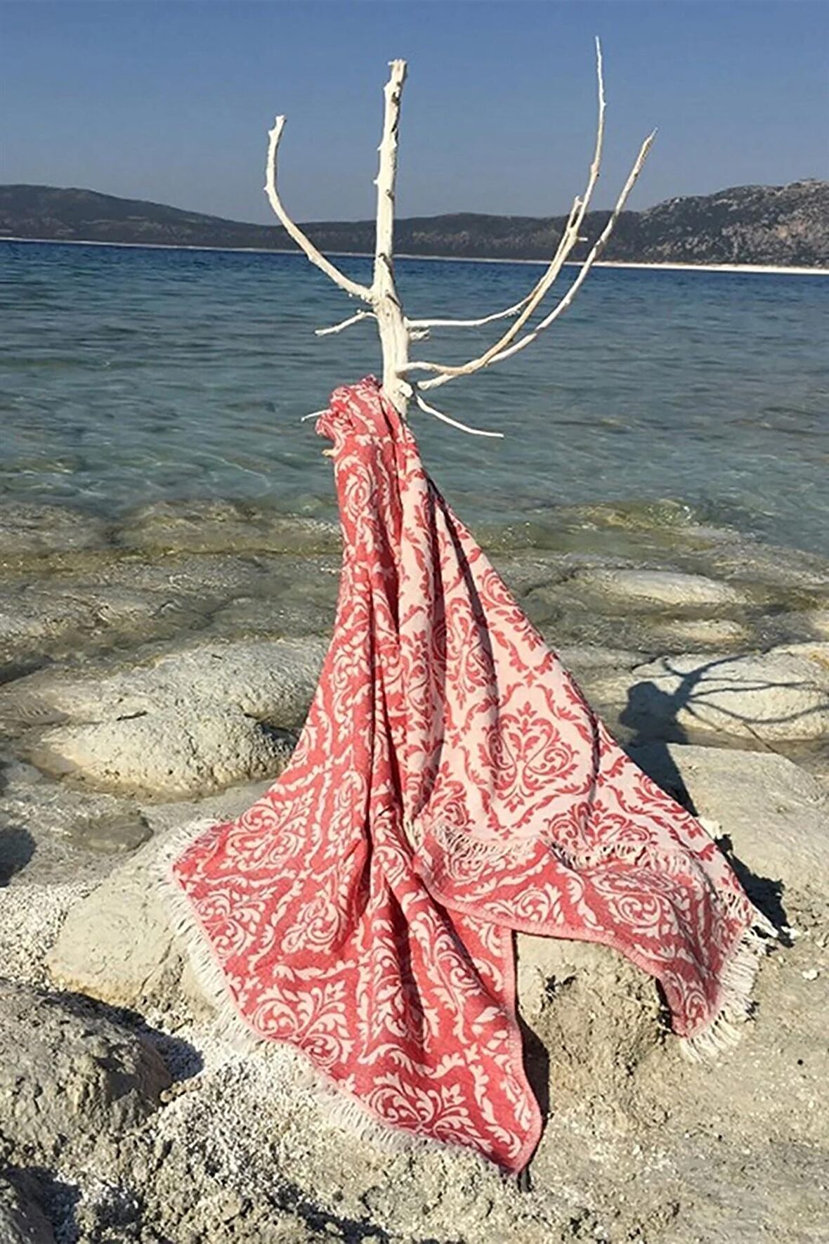 Barok Peştamal Kırmızı