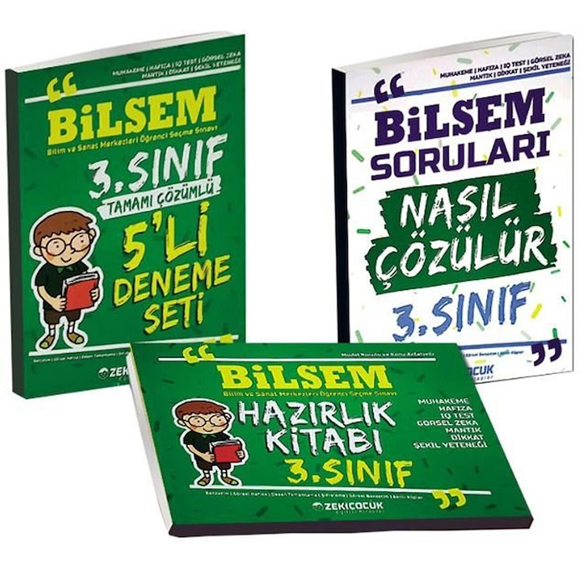 3. Sınıf BİLSEM Hazırlık Seti Zeki Çocuk Yayınları