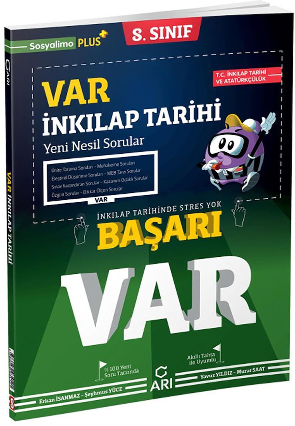 Arı Yayıncılık 8. Sınıf İnkılap Tarihi VAR Soru Bankası
