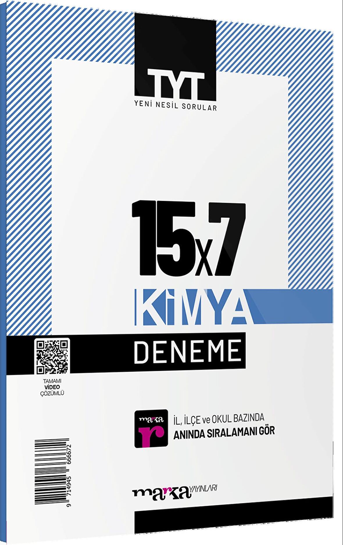 TYT Kimya 15 Deneme Tamamı Video Çözümlü