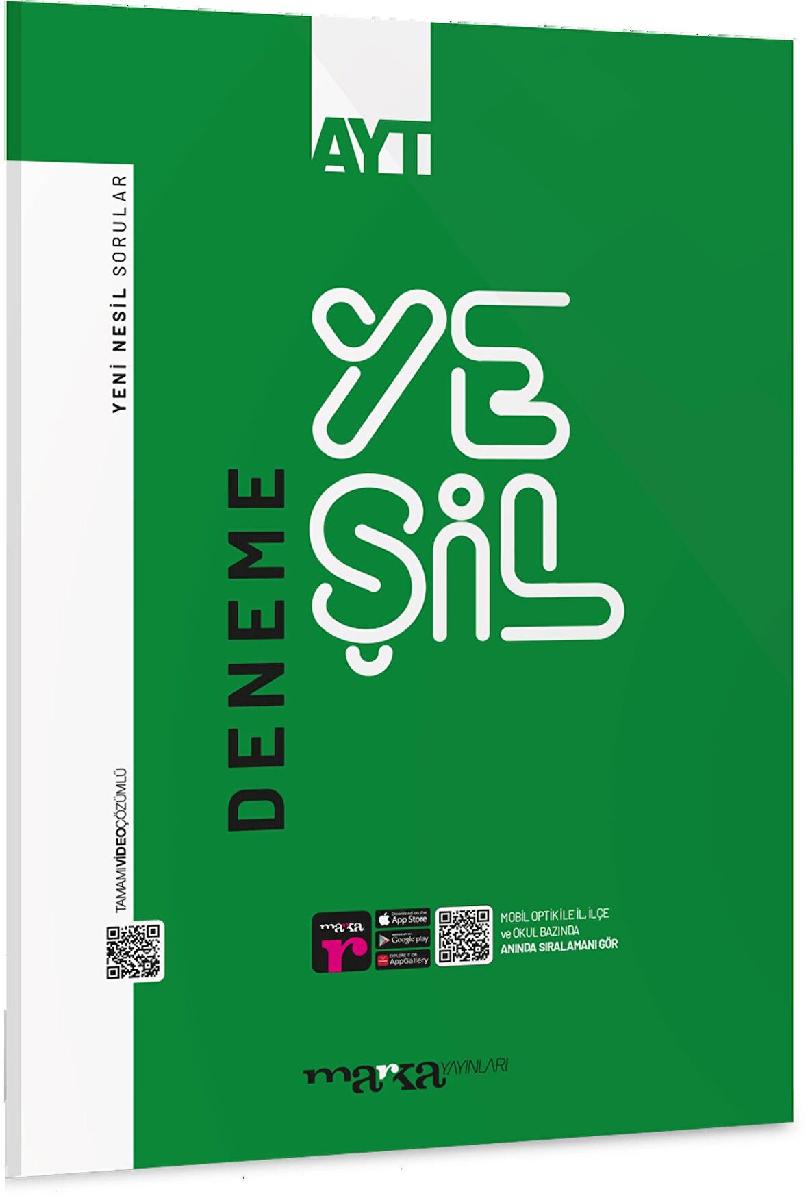 AYT Yeni Nesil Yeşil Deneme Tamamı Çözümlü