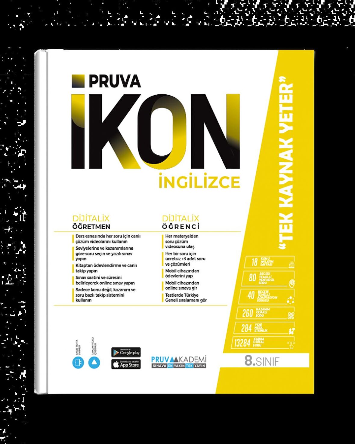Pruva Akademi 8. Sınıf İngilizce İkon Konu Anlatımlı
