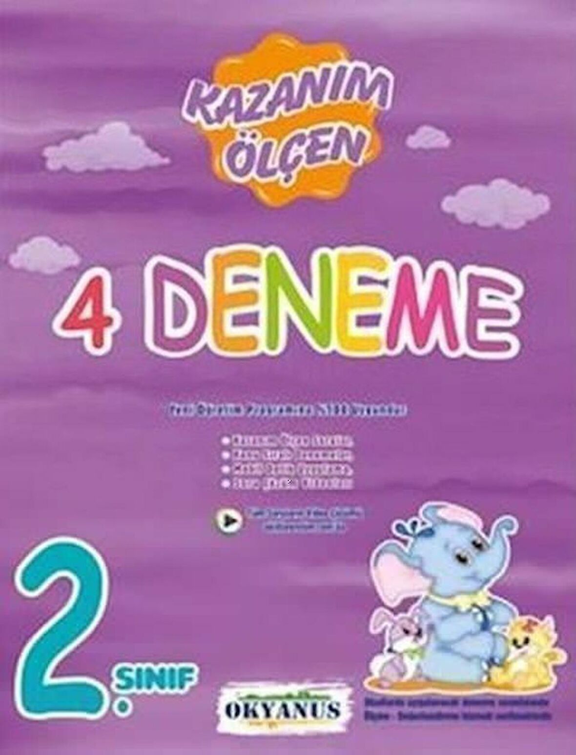 Okyanus Yayınları 2. Sınıf Kazanım Ölçen 4 lü Deneme