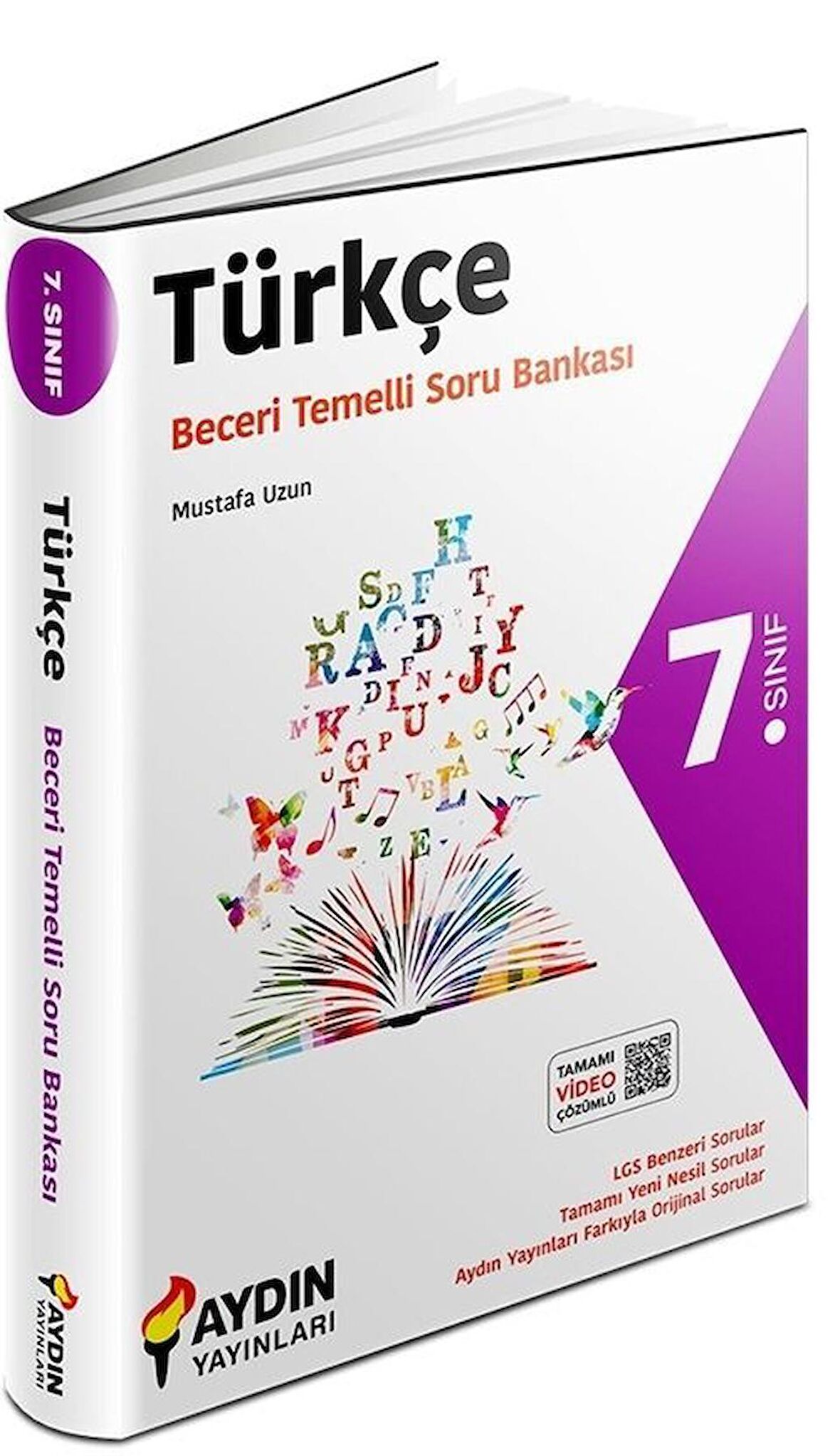 Aydın Yayınları 7. Sınıf Türkçe Beceri Temelli Soru Bankası