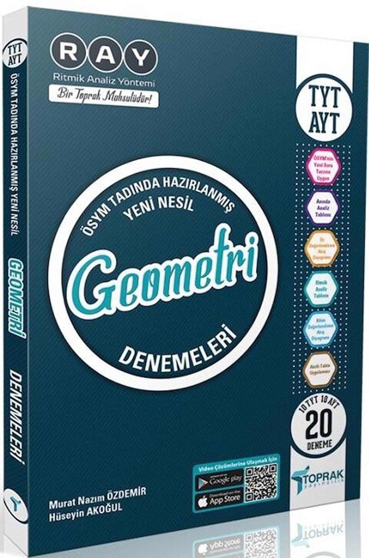 TYT AYT Geometri 20 li Deneme Kitabı