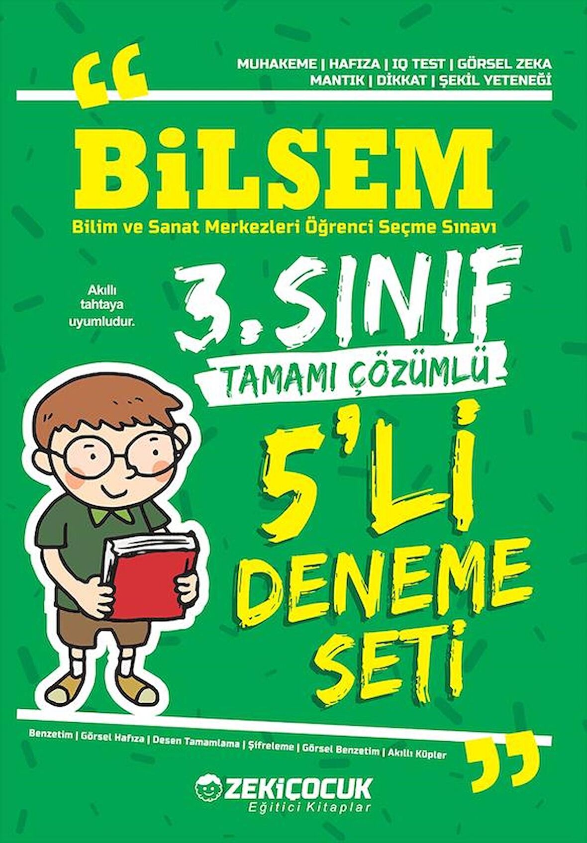 3. Sınıf Bilsem Deneme 5 li Fasikül Tamamı Çözümlü Zeki Çocuk Yayınları