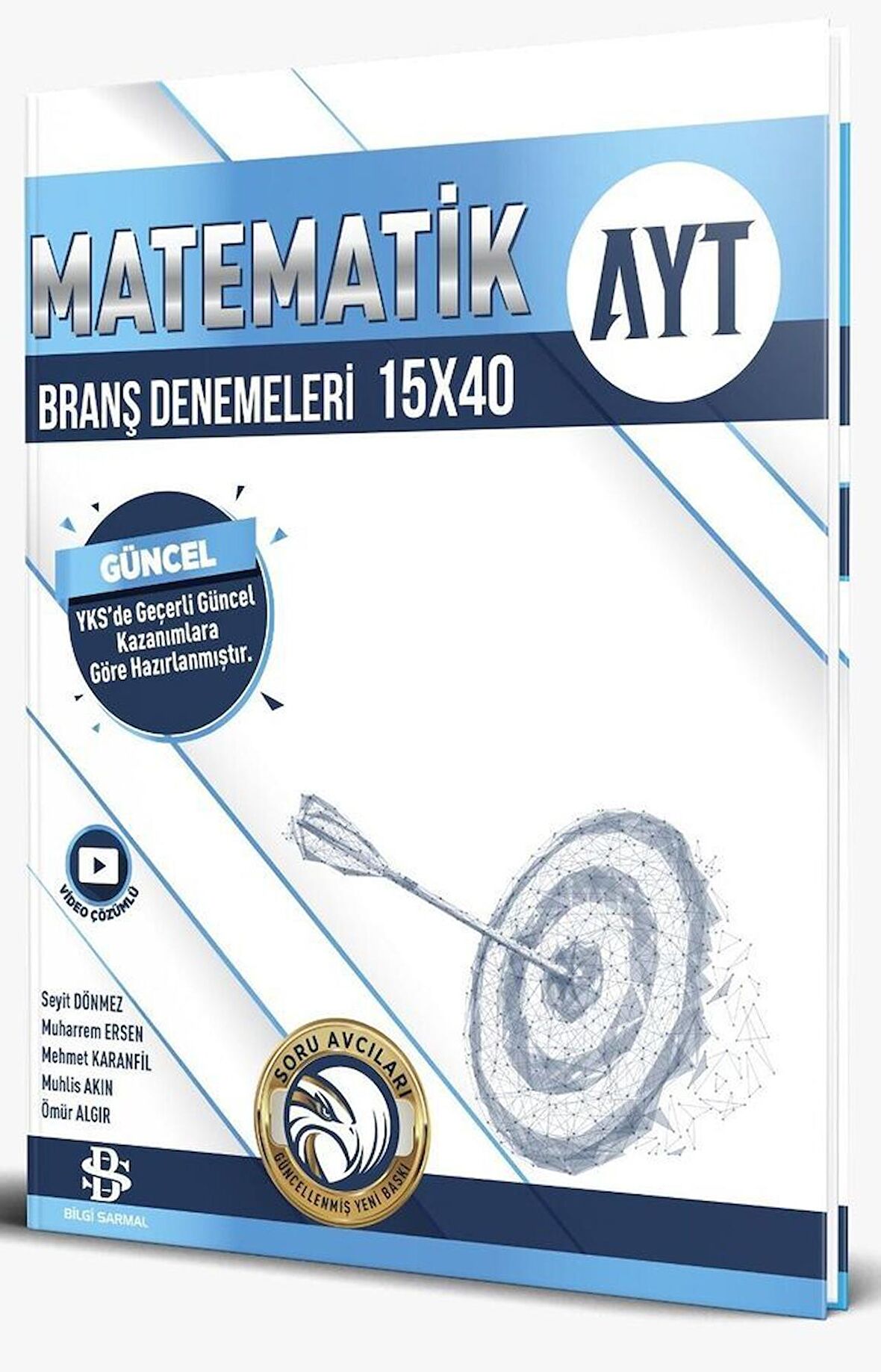 Bilgi Sarmal Yayınları AYT Matematik 15 x 40 Branş Denemeleri