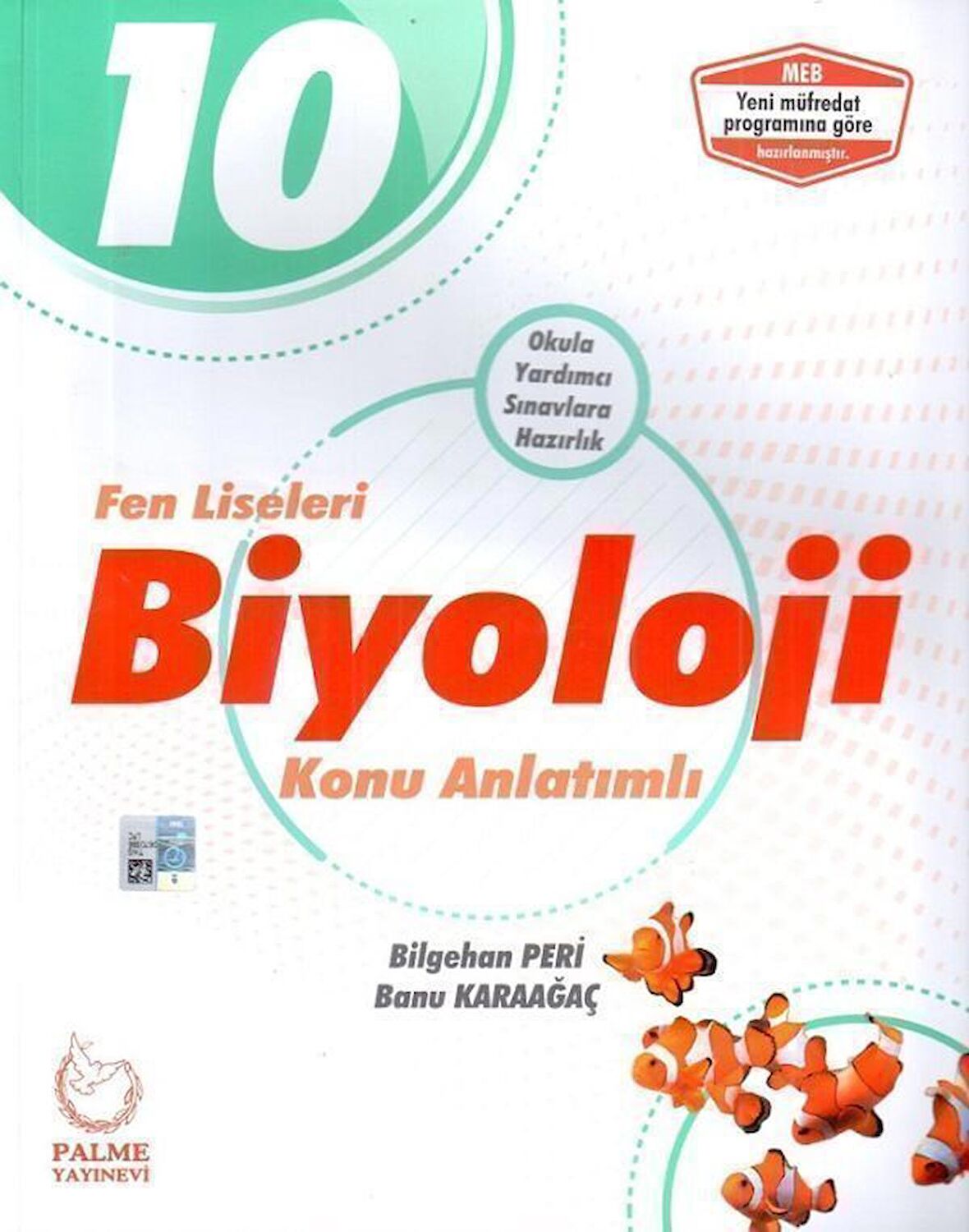 Palme Yayınları 10. Sınıf Fen Liseleri Biyoloji Konu Anlatımlı