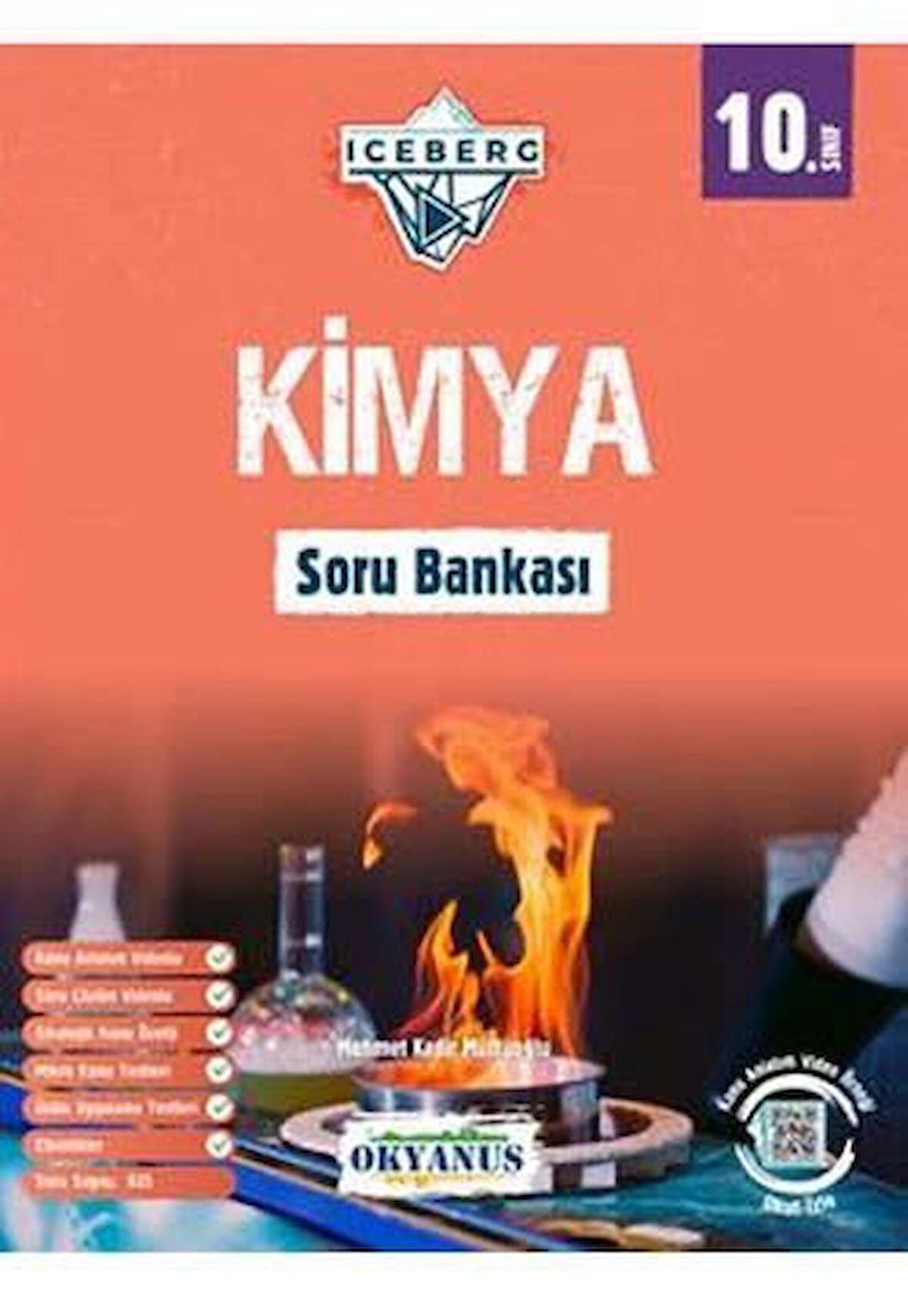 Okyanus Yayınları 10. Sınıf Kimya Iceberg Soru Bankası