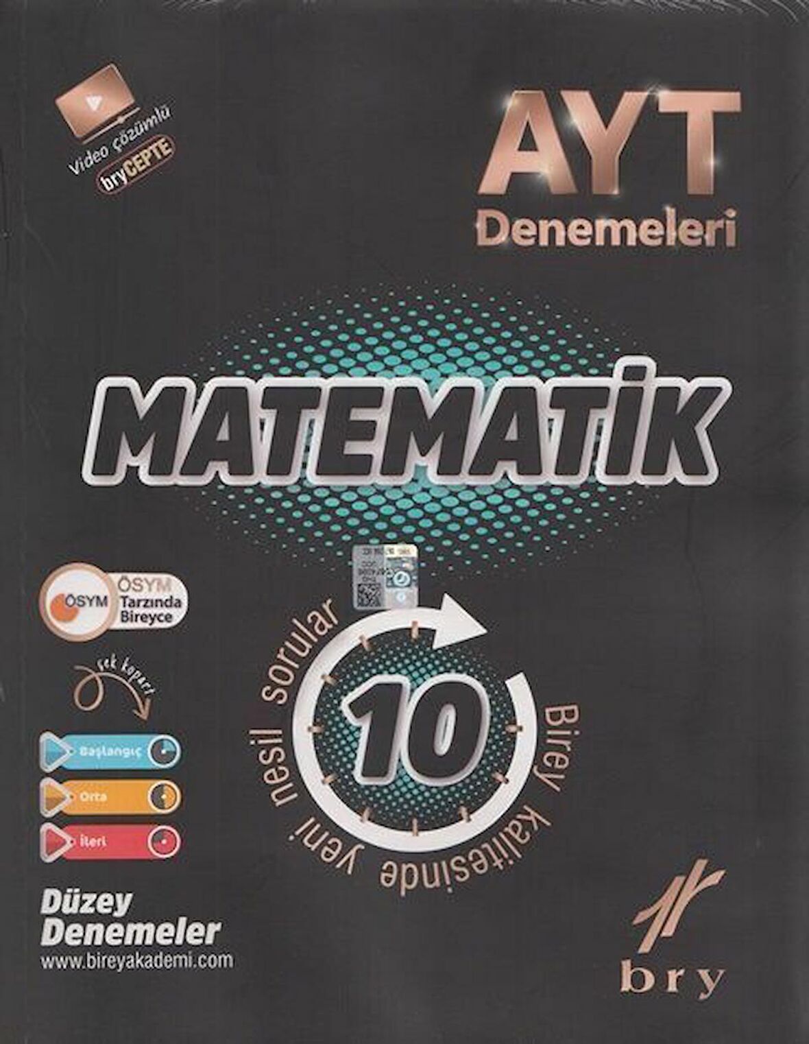 Birey Yayınları AYT Matematik 10 Deneme