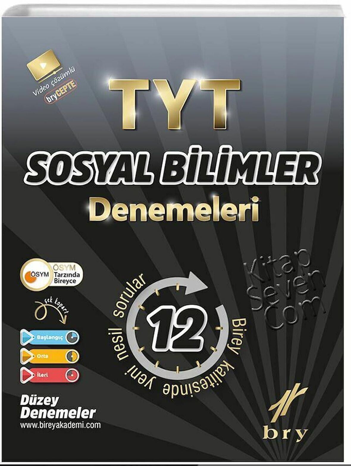 Birey Yayınları TYT Sosyal Bilimler 12 Li Denemeleri