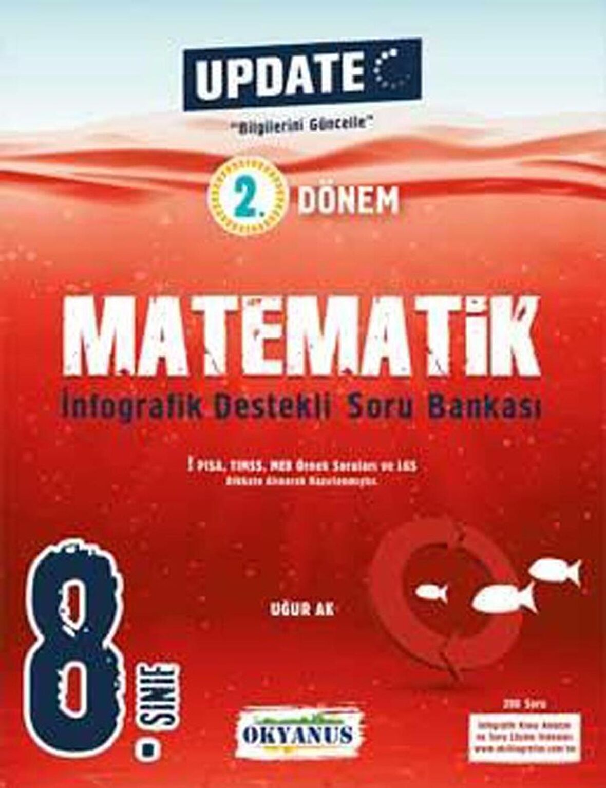 Okyanus Yayınları 8. Sınıf 2. Dönem Matematik Update İnfografik Soru Bankası