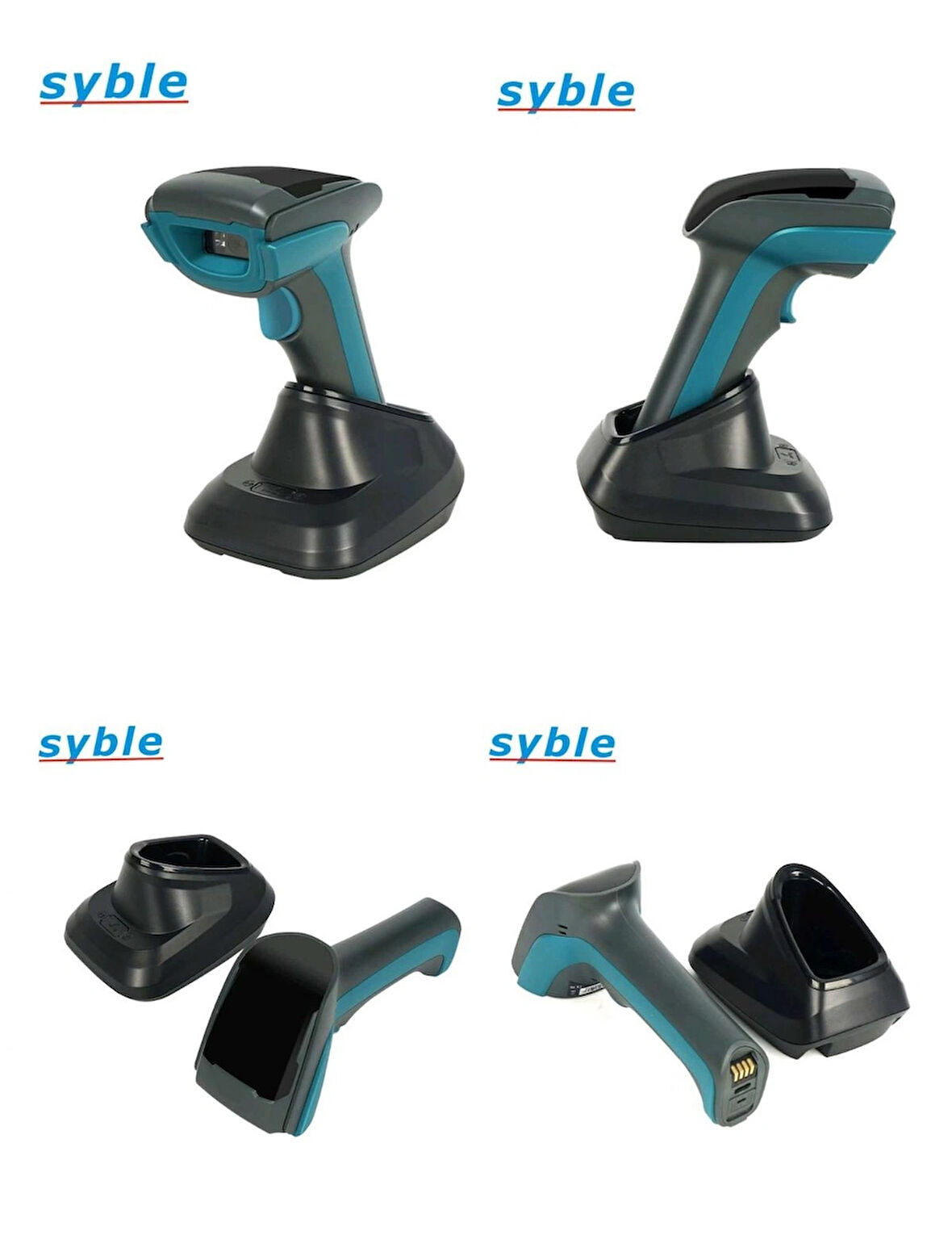 syble VP 50 2D KABLOSUZ BARKOD VE KAREKOD OKUYUCU+CRADLE