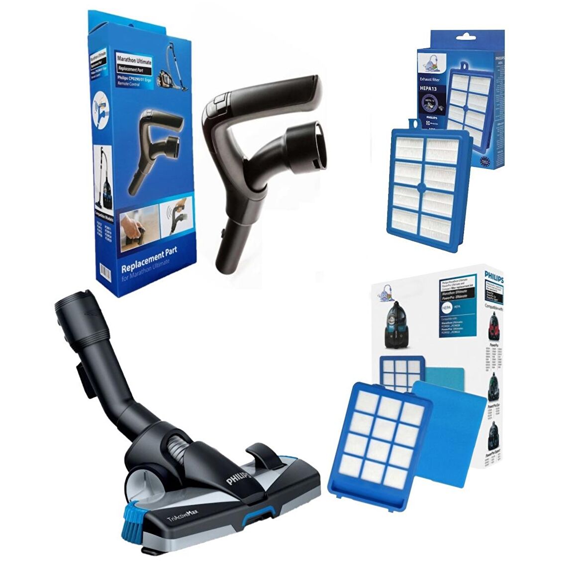 Philips FC9924/07 Marathon Ultimate KUMANDA+FİLTRE SETİ+BAŞLIK