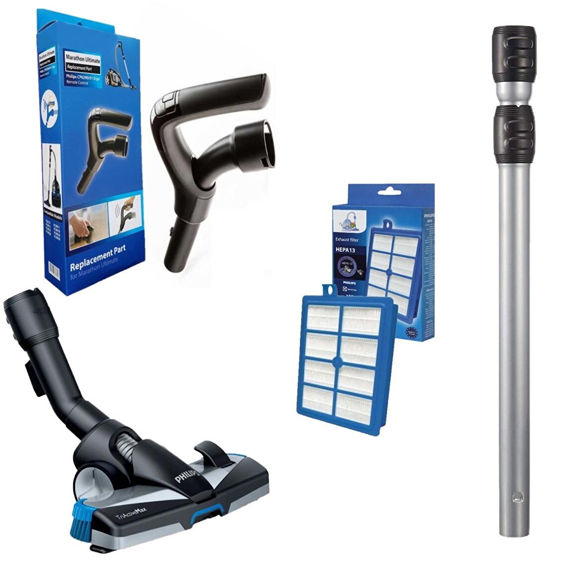 Philips FC9929 Marathon Ultimate KUMANDA+BORU+ HEPA FİLTRE+BAŞLIK