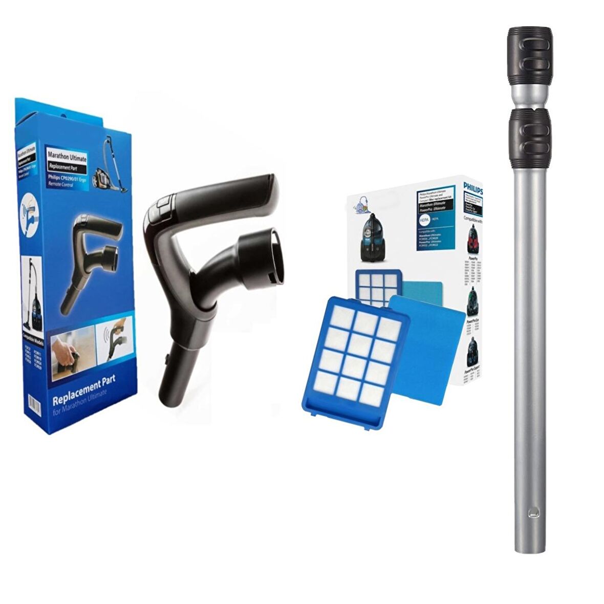 Philips FC9924/07 Marathon Ultimate KUMANDA+BORU+ÖN FİLTRE