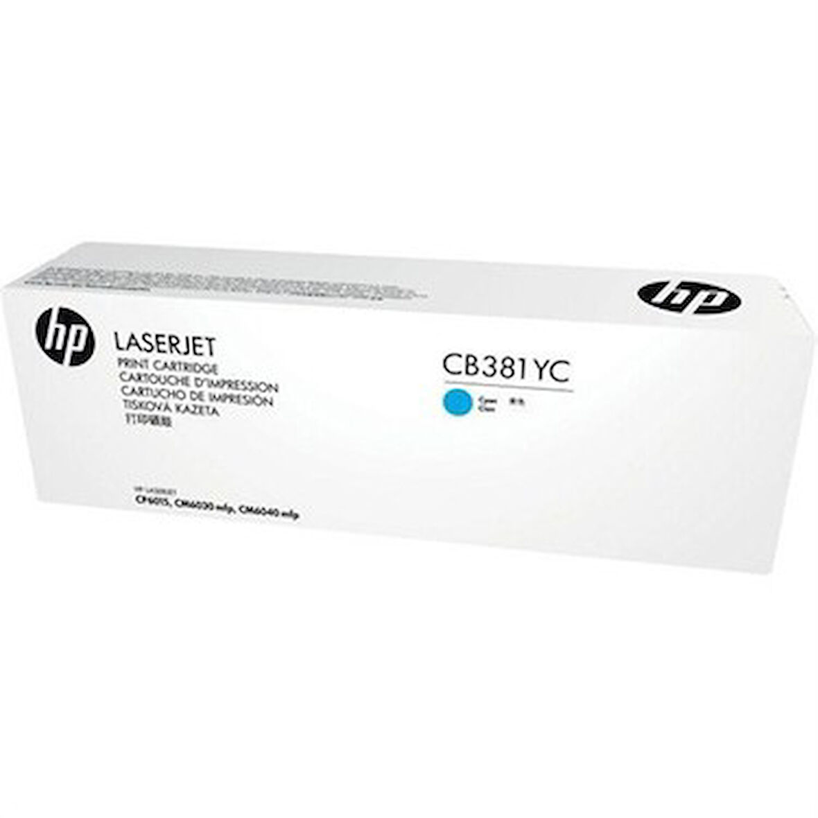 Hp CB381YC (824A) Kutusu Hasarlı Mavi Orjinal Toner