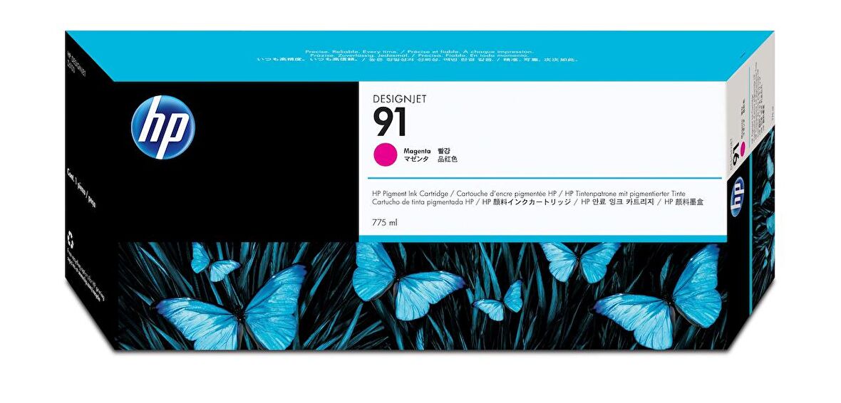 Hp 91 C9468A Kırmızı Kartuş