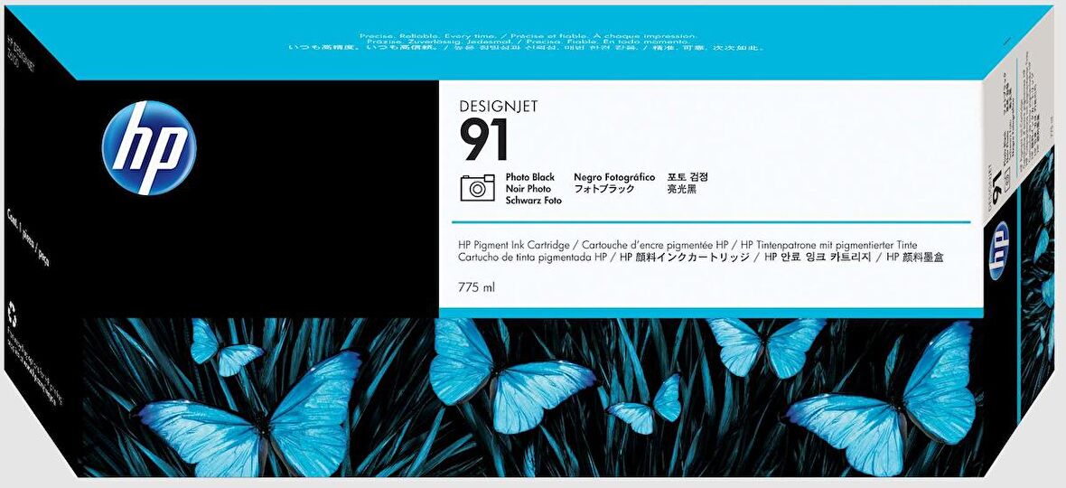 Hp 91 C9470A Açık Mavi Kartuş