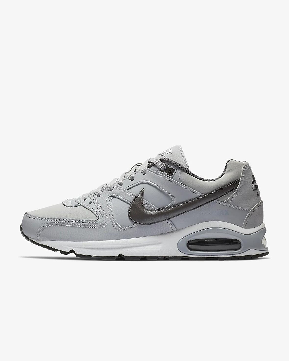 Nike Air Max Command Leather Erkek Gri Günlük Ayakkabı 749760-012