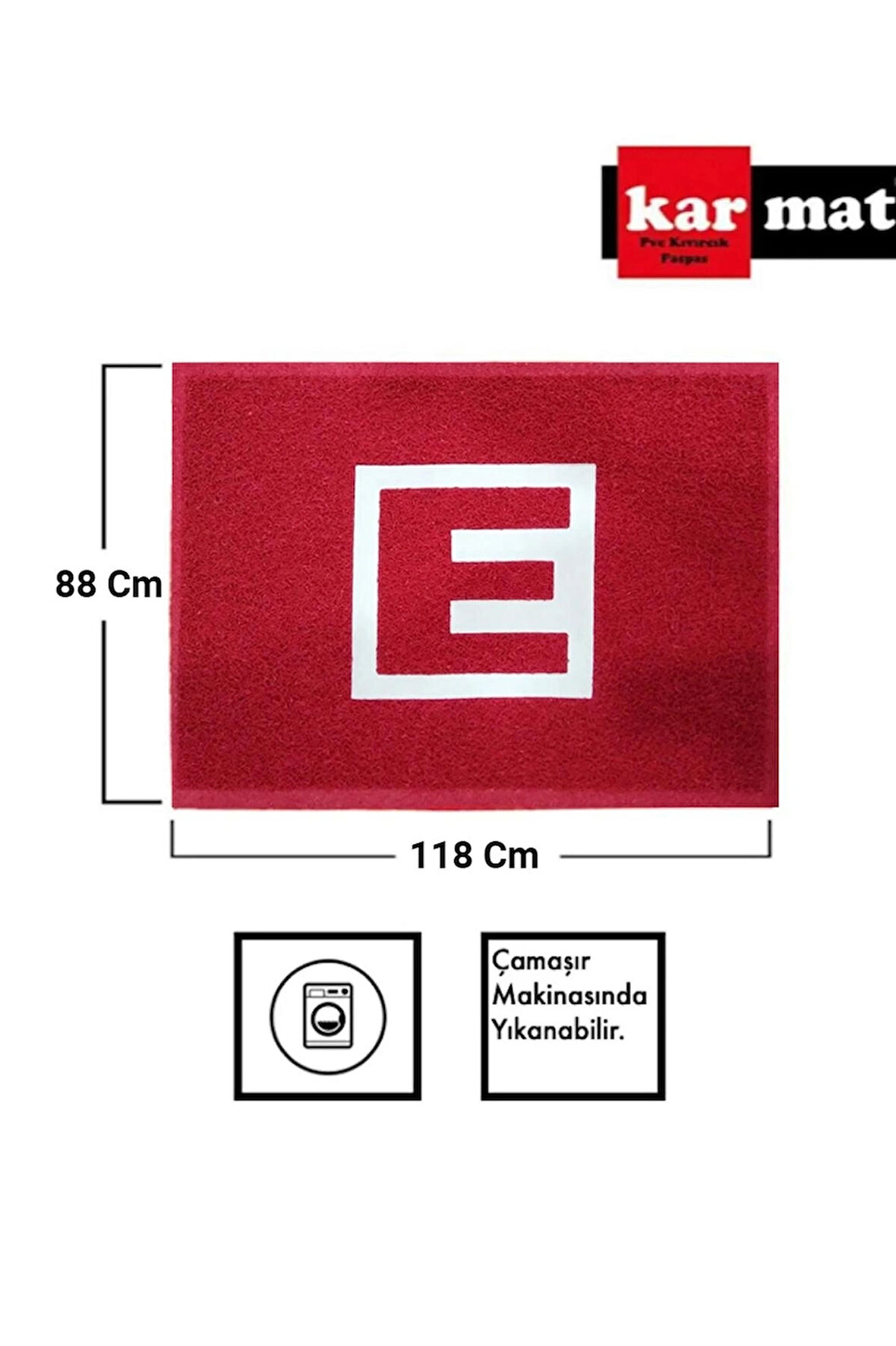 Eczane Paspası, E Logolu Paspas, 88*118