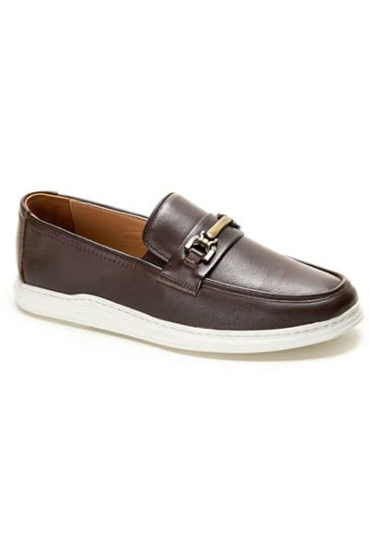 Pierre Cardin 191074 Kahverengi Erkek Loafer Günlük Deri Ayakkabı