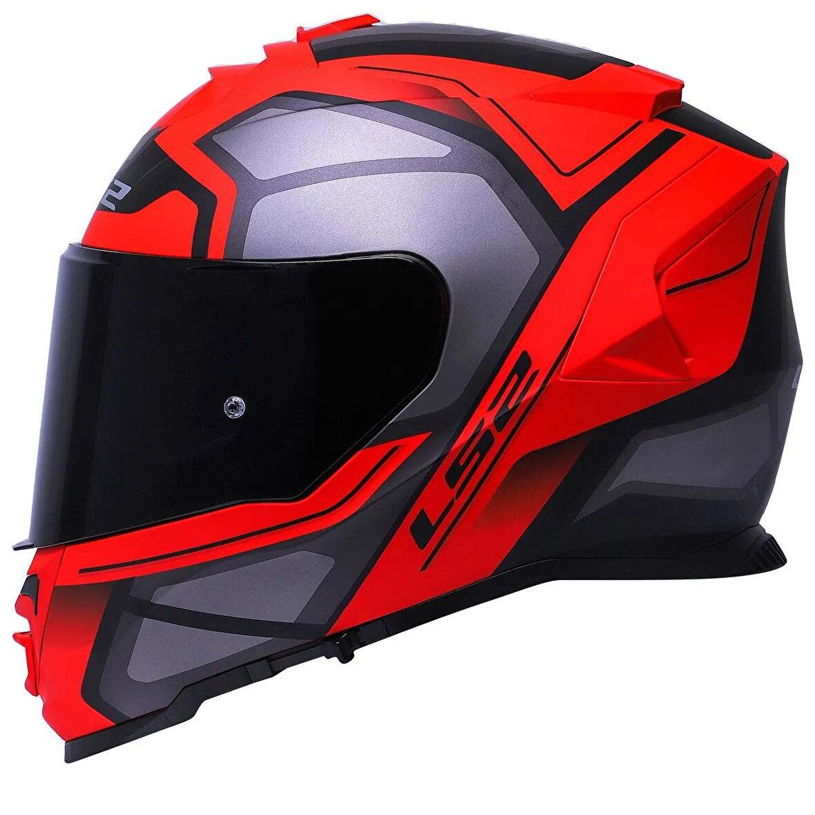 Ls2 Storm 2 Faster Full Face Motosiklet Kaskı Siyah Vizörlü