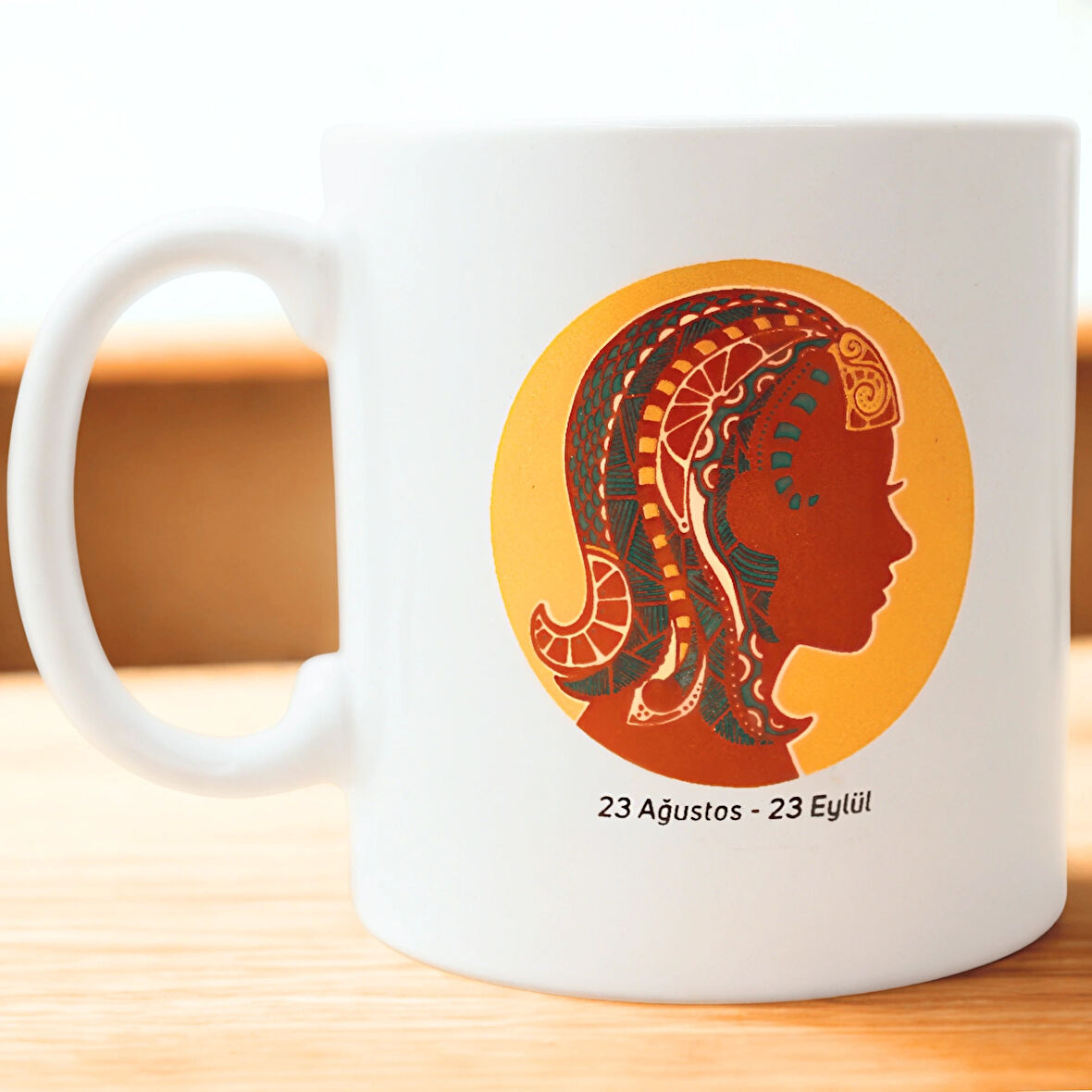 Başak Burcu Temalı Kupa Bardak