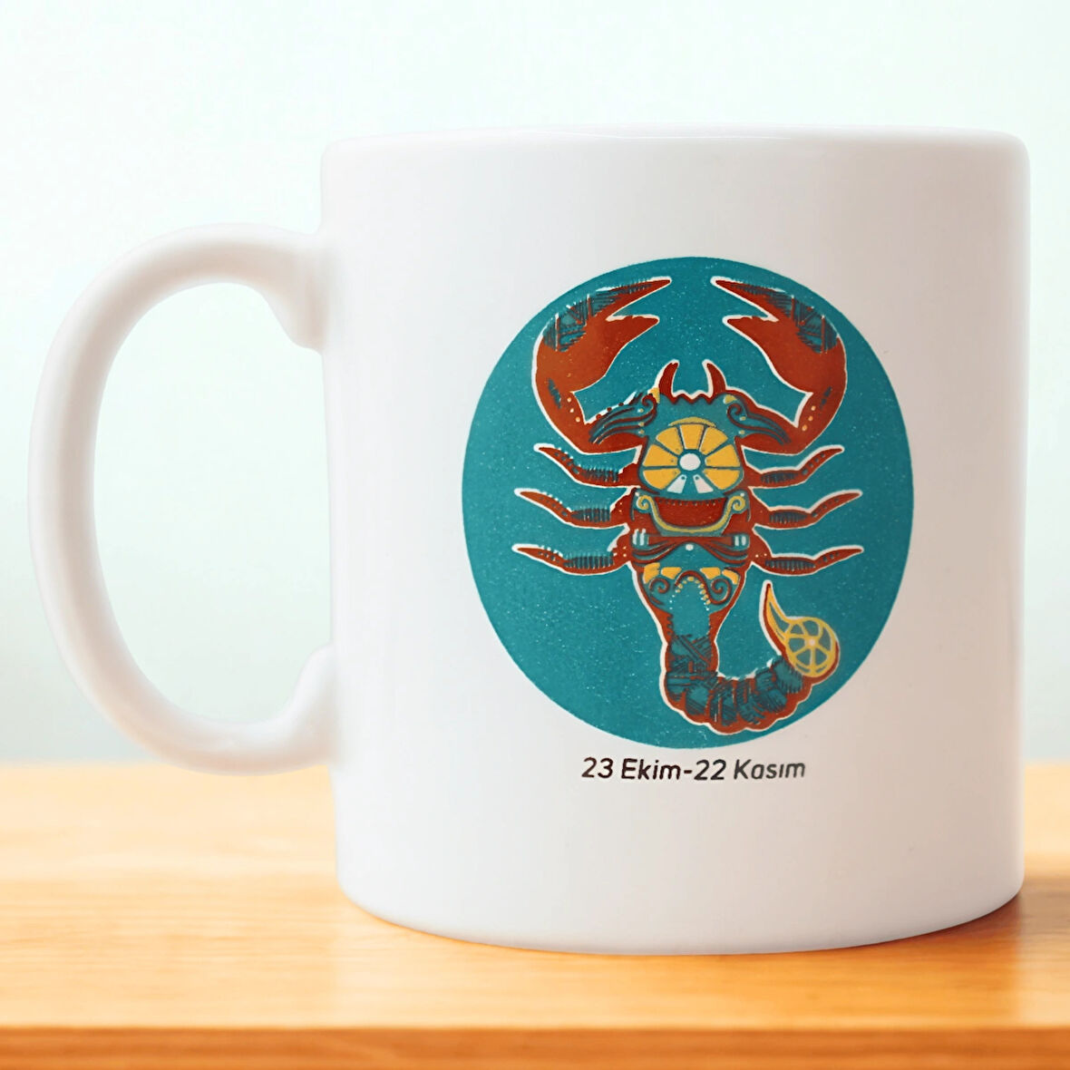 Akrep Burcu Seramik Kupa Bardak