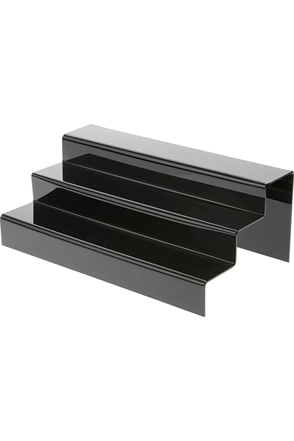 3 Katlı Merdiven Stand (Siyah)