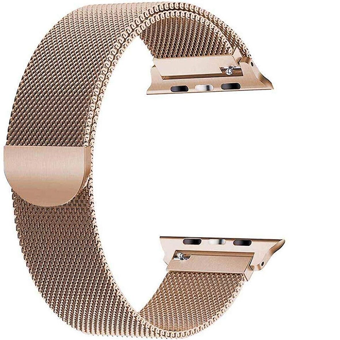 Gpack Apple Watch Uyumlu 42 mm Kılıf Metal Kayış Kordon 