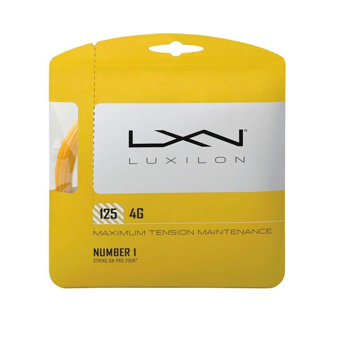 Luxilon 4G 1.25 Altın Sarısı Tekli Kordaj