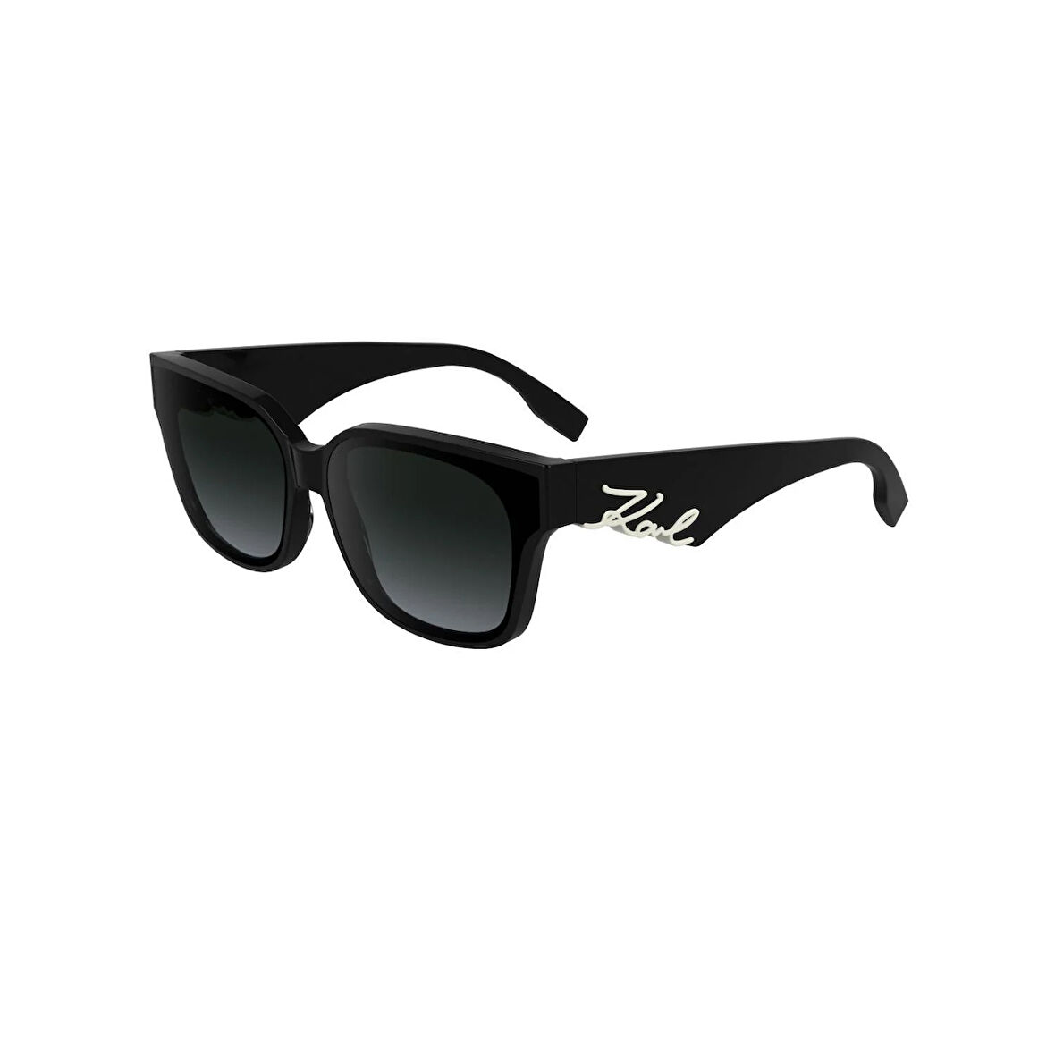 Karl Lagerfeld KL 6161S 001 63 Kadın Kare Siyah Kemik Güneş Gözlüğü
