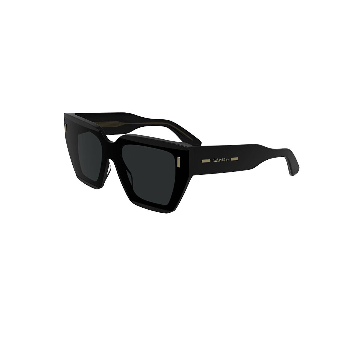 Calvin Klein CK 24533S 001 51 Kadın Geometrik Siyah Kemik Güneş Gözlüğü