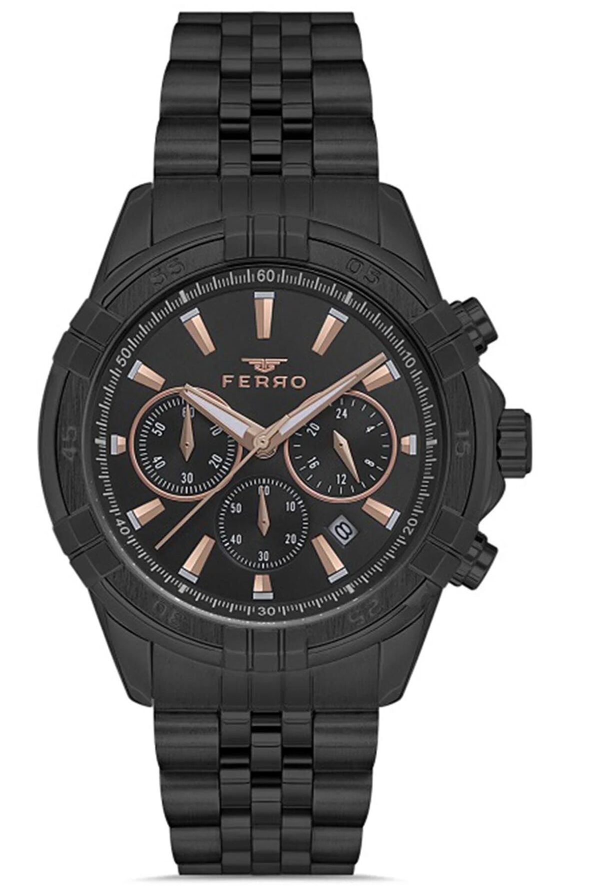 Erkek Kol Saati Çelik Kasa Çelik Kordon Multi Fonksiyon Tüm Göstergeler Aktif Paslanmaz Çelik Premium Model