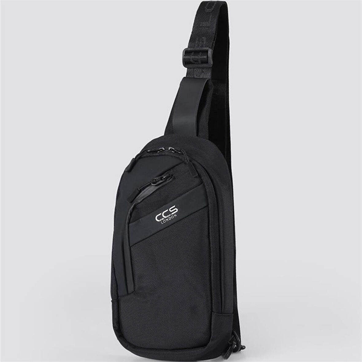 Ççs 31410 Tek Omuz Askılı Sırt ve Göğüs Çantası Siyah