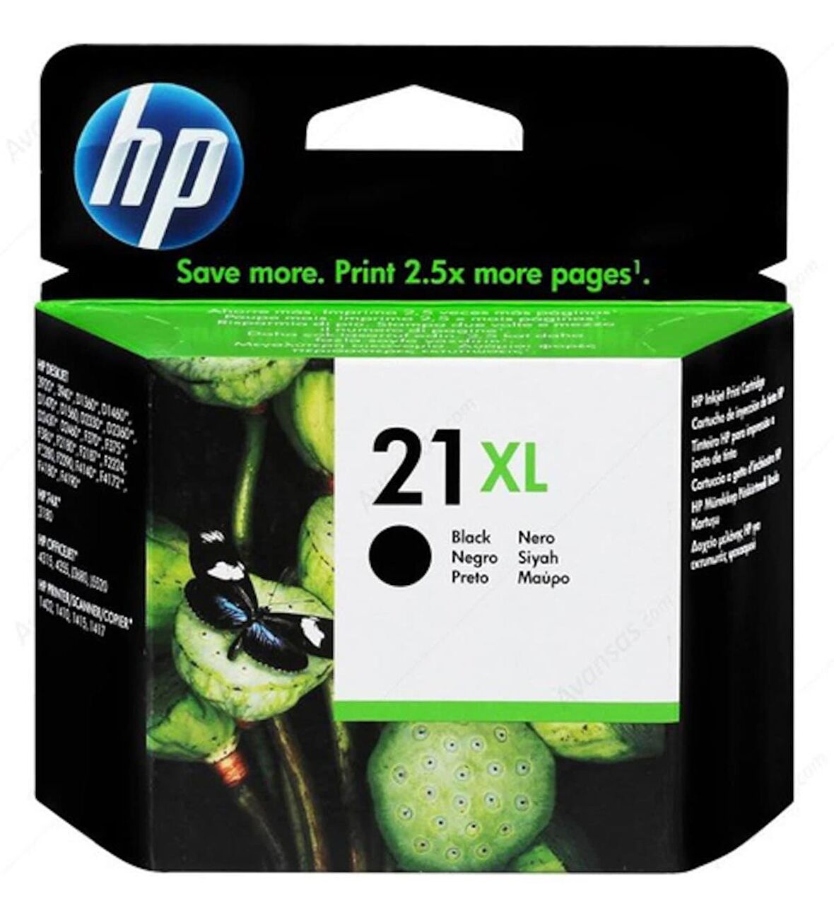 Hp 21Xl Black Siyah Yüksek Kapasite Kartuş C9351Ce