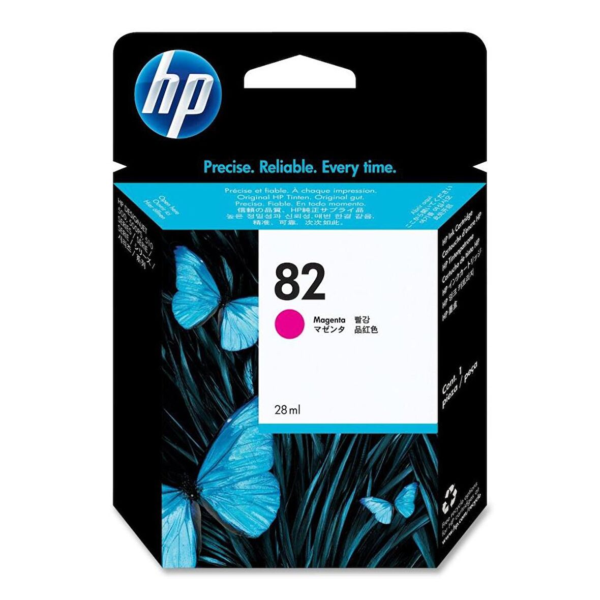 Hp 82 Ch567A Kırmızı Kartuş