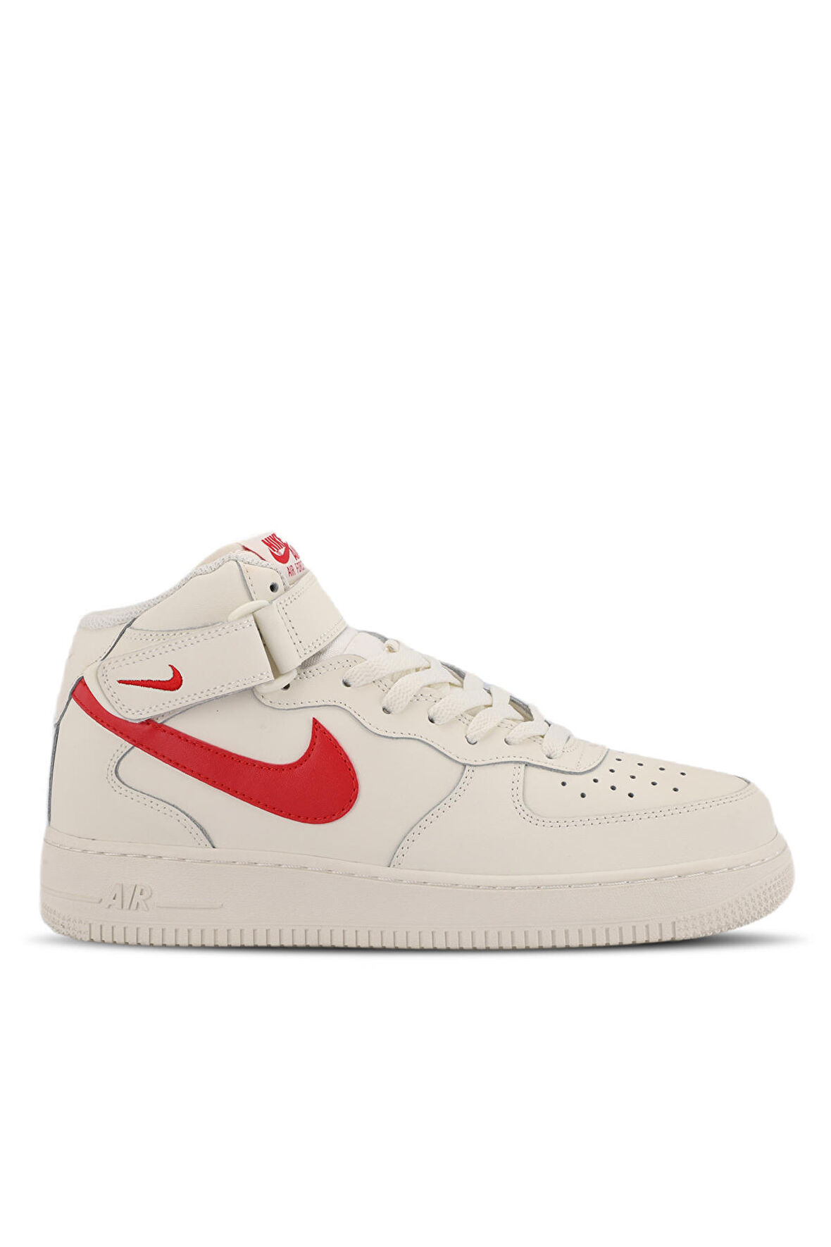 Nike 315123 Air Force 1 Mıd '07 Unisex  Beyaz Sneaker