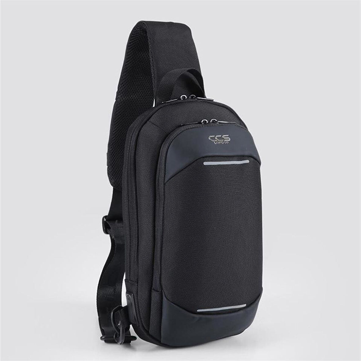 Ççs 31408 Omuz Askılı Bodybag Çapraz Çanta Siyah